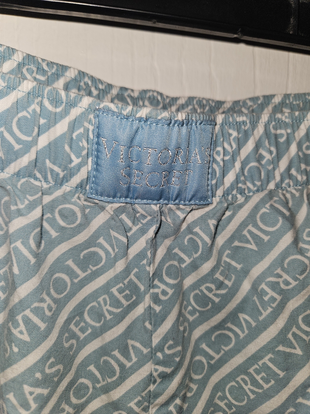 Victoria's Secret Light Teal Logo Lounge Pants - Picture 2 of 4